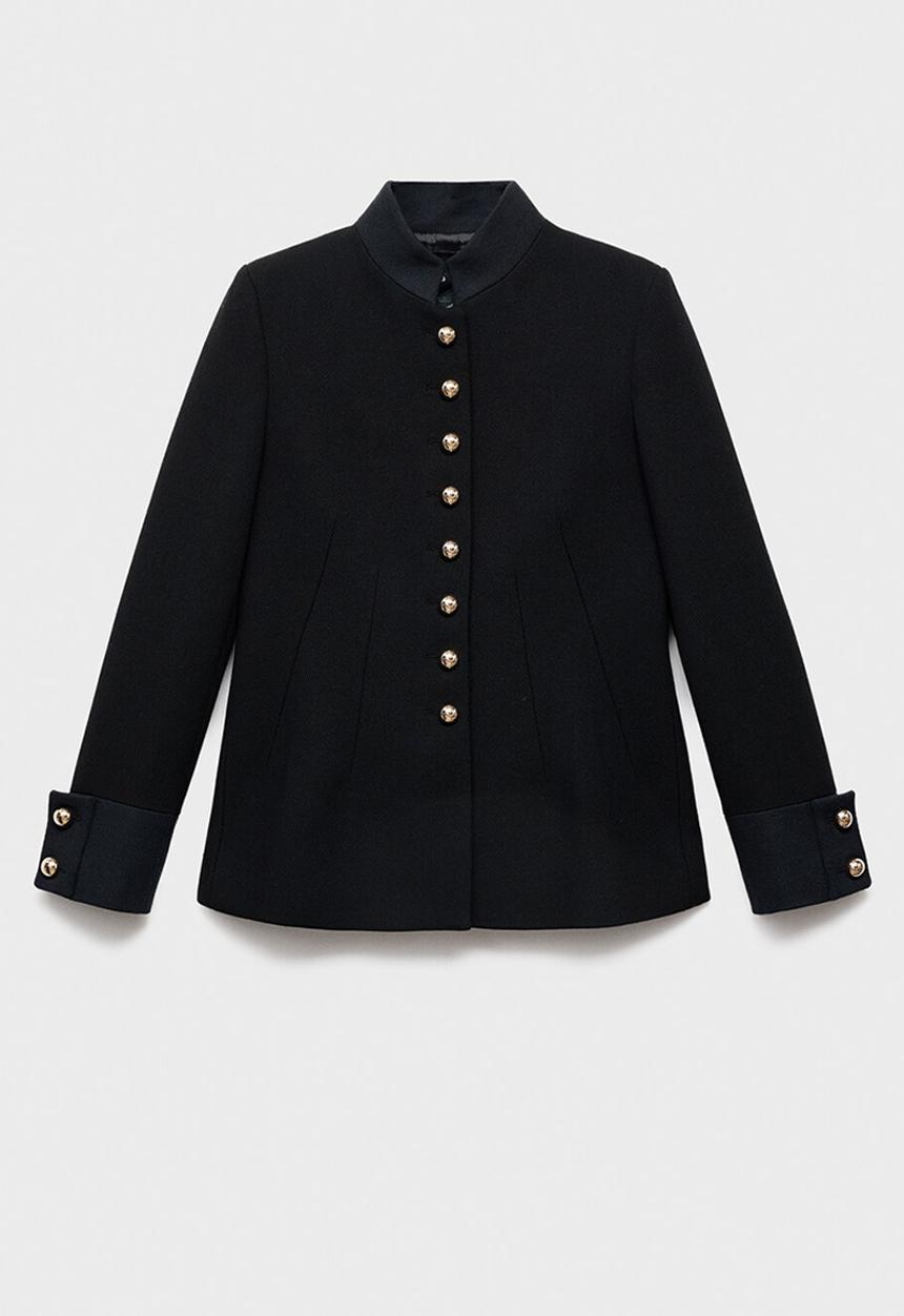 MANGO - Jacket oliver - black