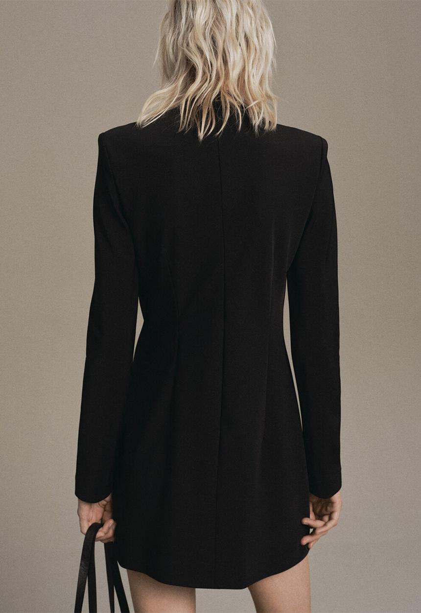 MANGO - Dress natan - black