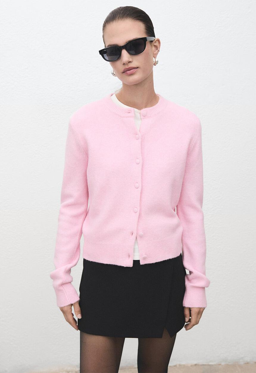 MANGO - Cardigan seedsun - pink