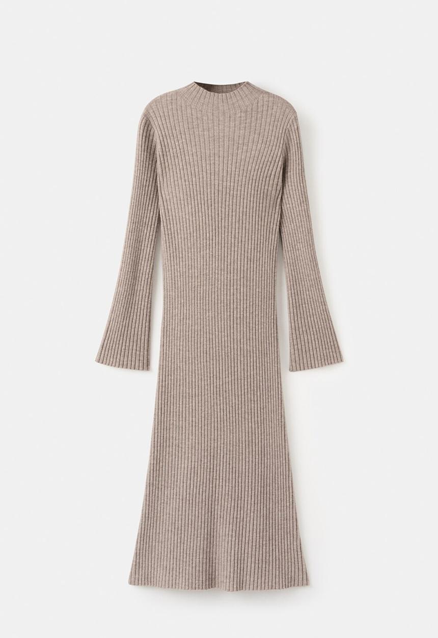 MANGO - Dress kikita - medium brown