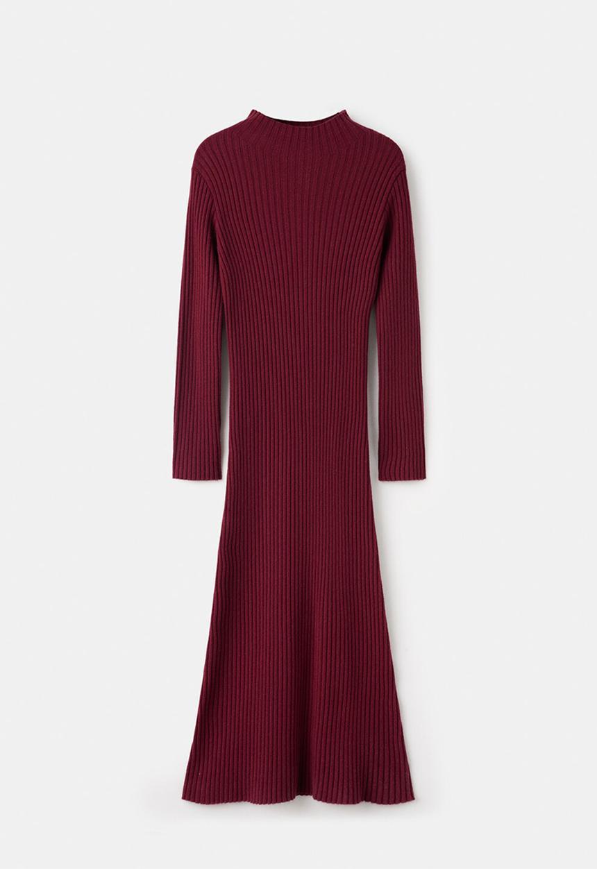 MANGO - Dress kikita - dark red