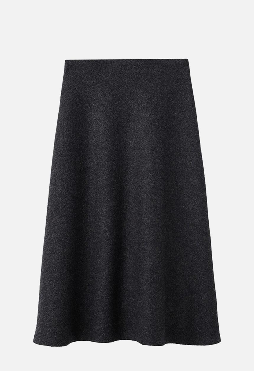 MANGO - Skirt penny - gray