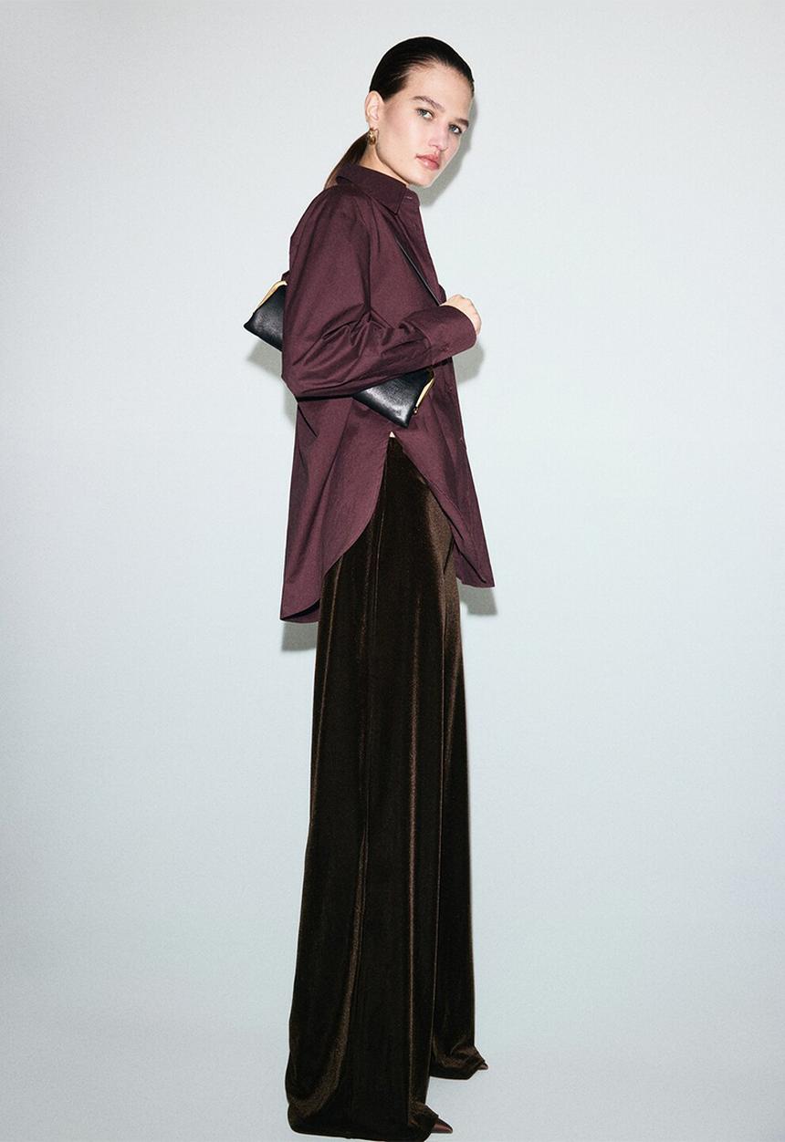 MANGO - Trousers xenphant - brown