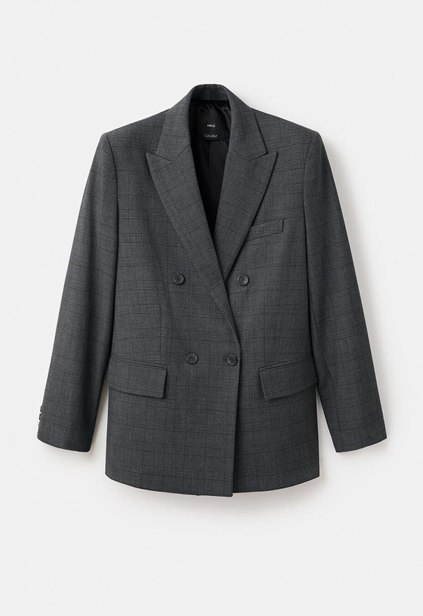 MANGO - Blazer teriyaki - grey