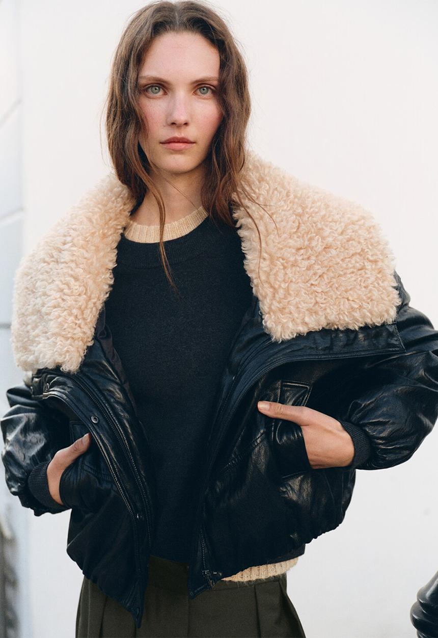 MANGO - Jacket geraldin - black