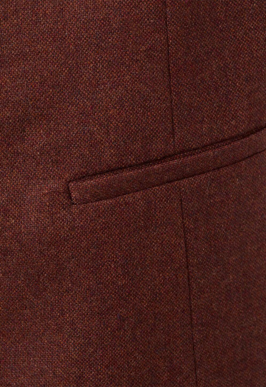 MANGO - Waistcoat greta - dark beige