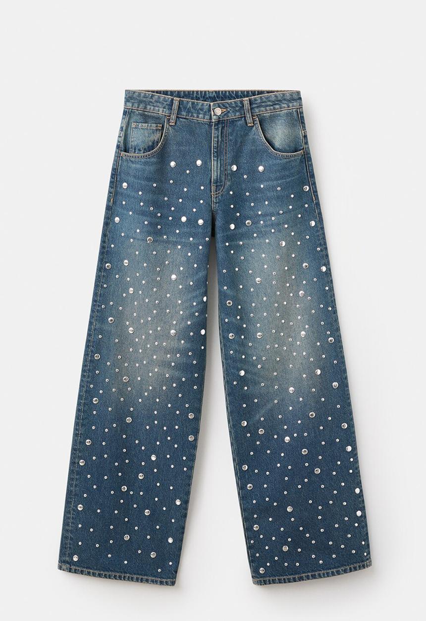 MANGO - Jeans elina - open blue