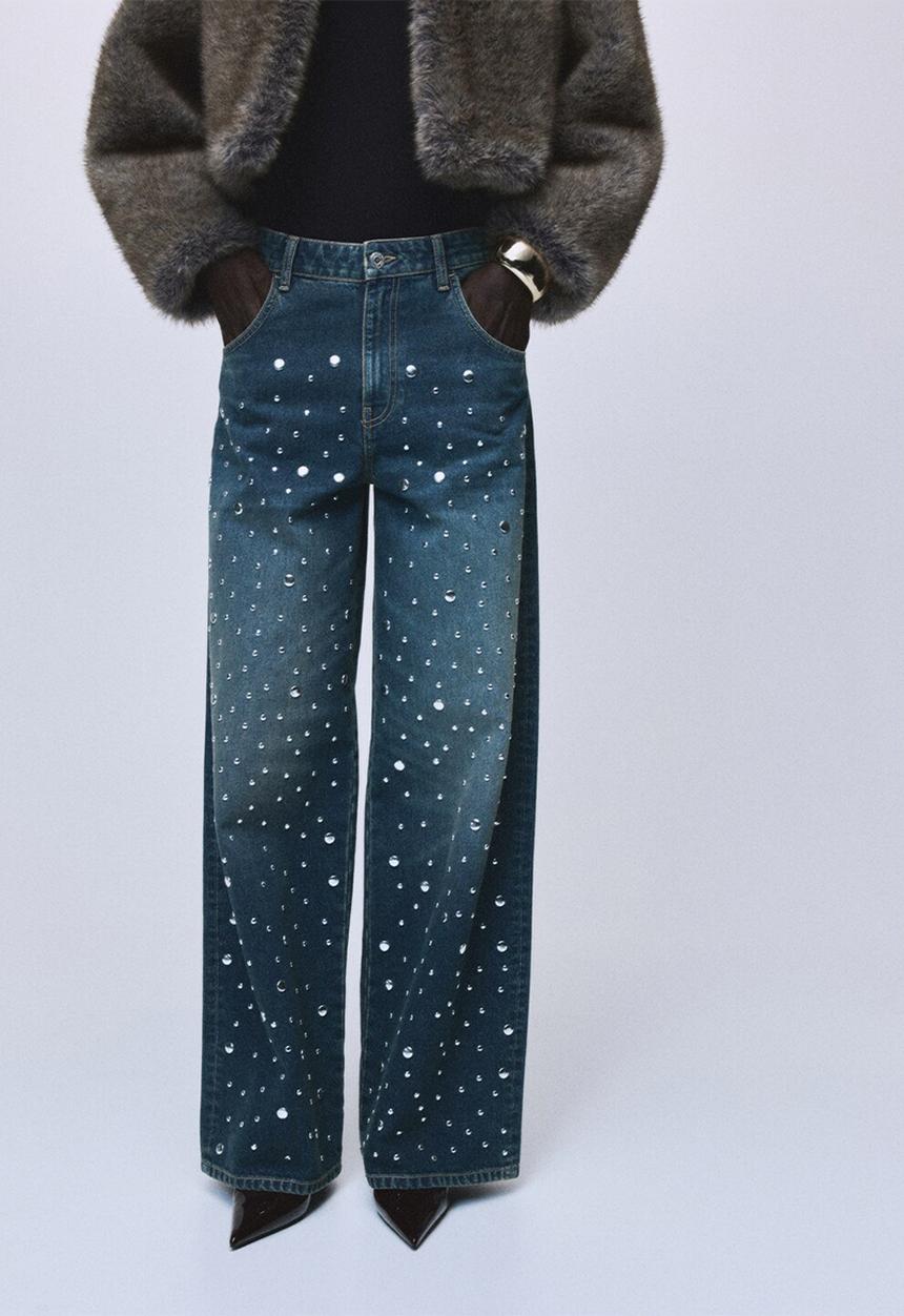 MANGO - Jeans elina - open blue