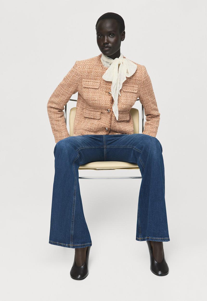 MANGO - Jacket winter - medium brown