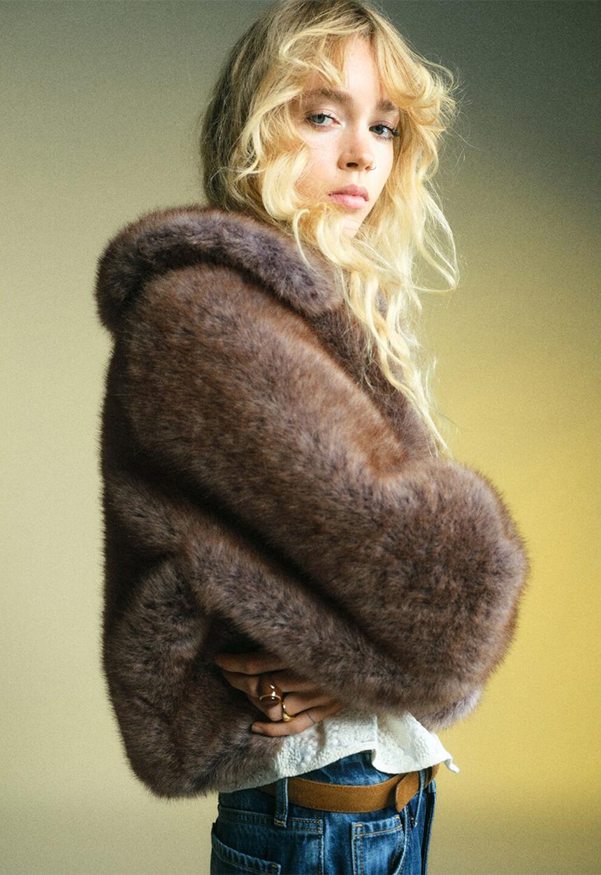 MANGO - Jacket bola - light beige