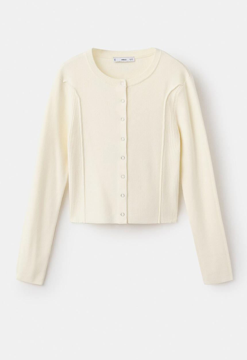 MANGO - Cardigan karen - light beige