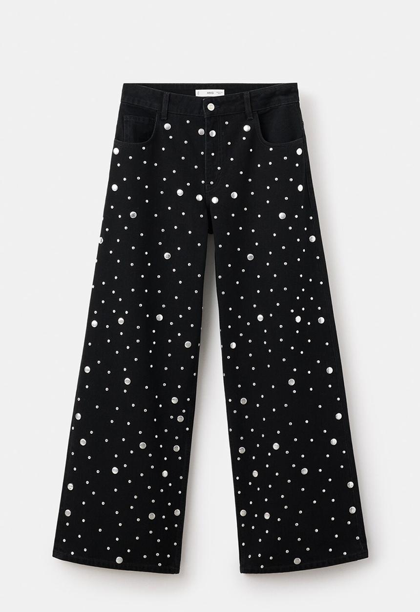 MANGO - Jeans elina - open gray