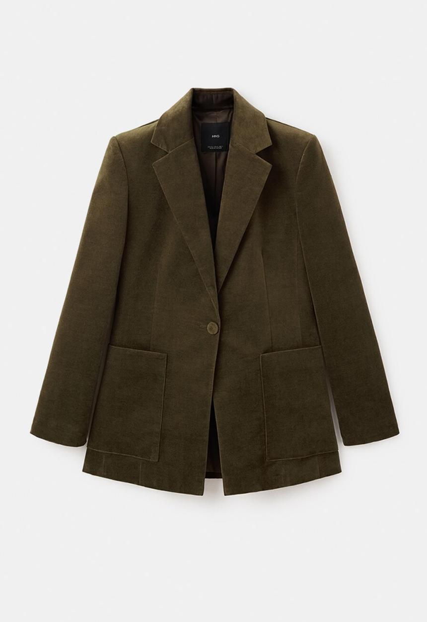 MANGO - Blazer dany - khaki