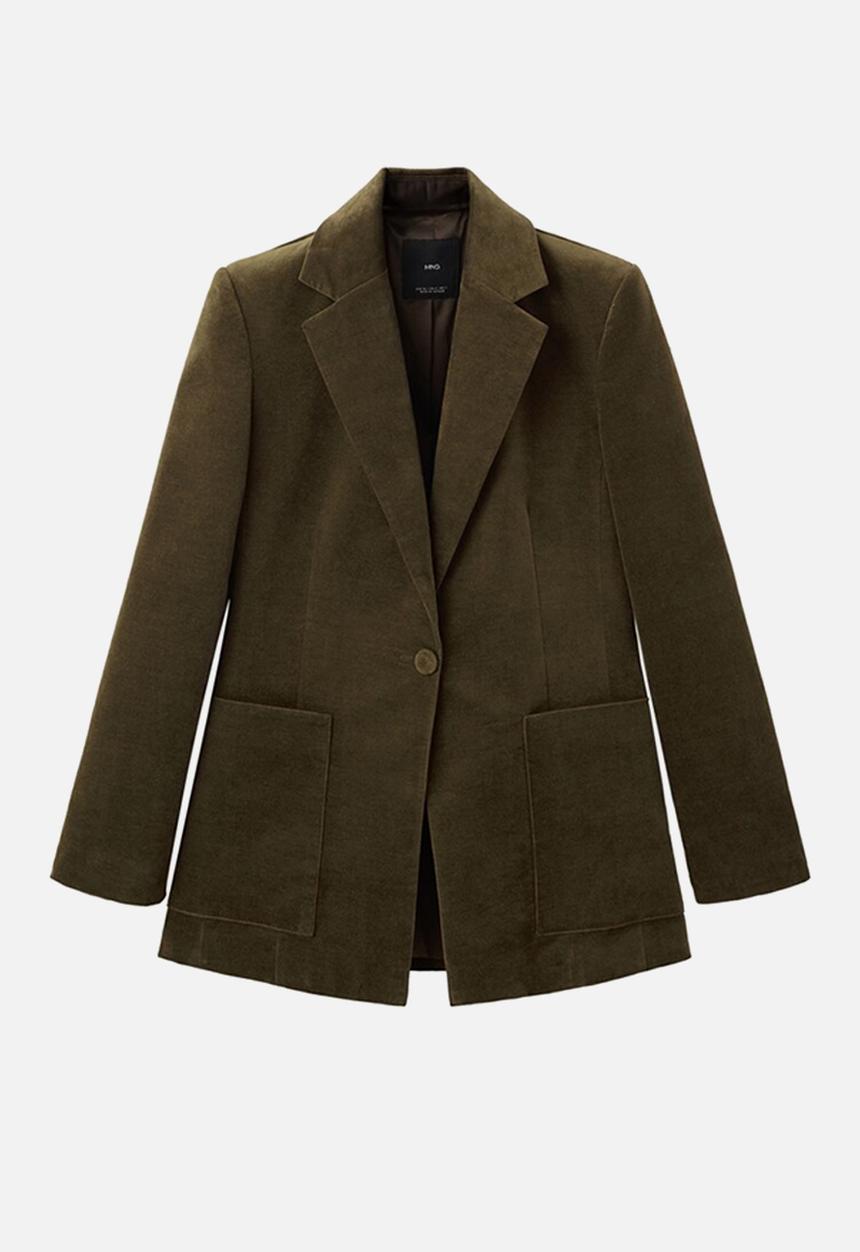 MANGO - Blazer dany - khaki