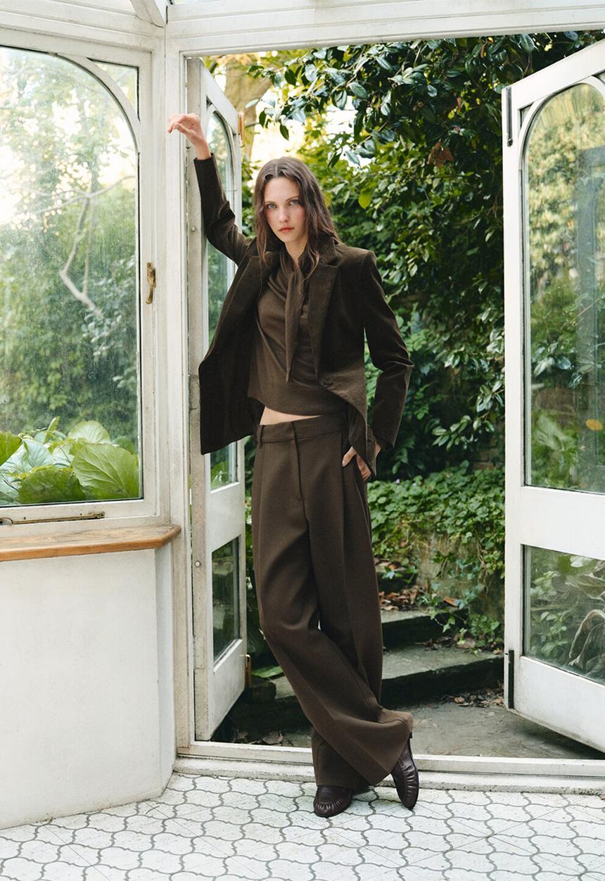 MANGO - Blazer dany - khaki