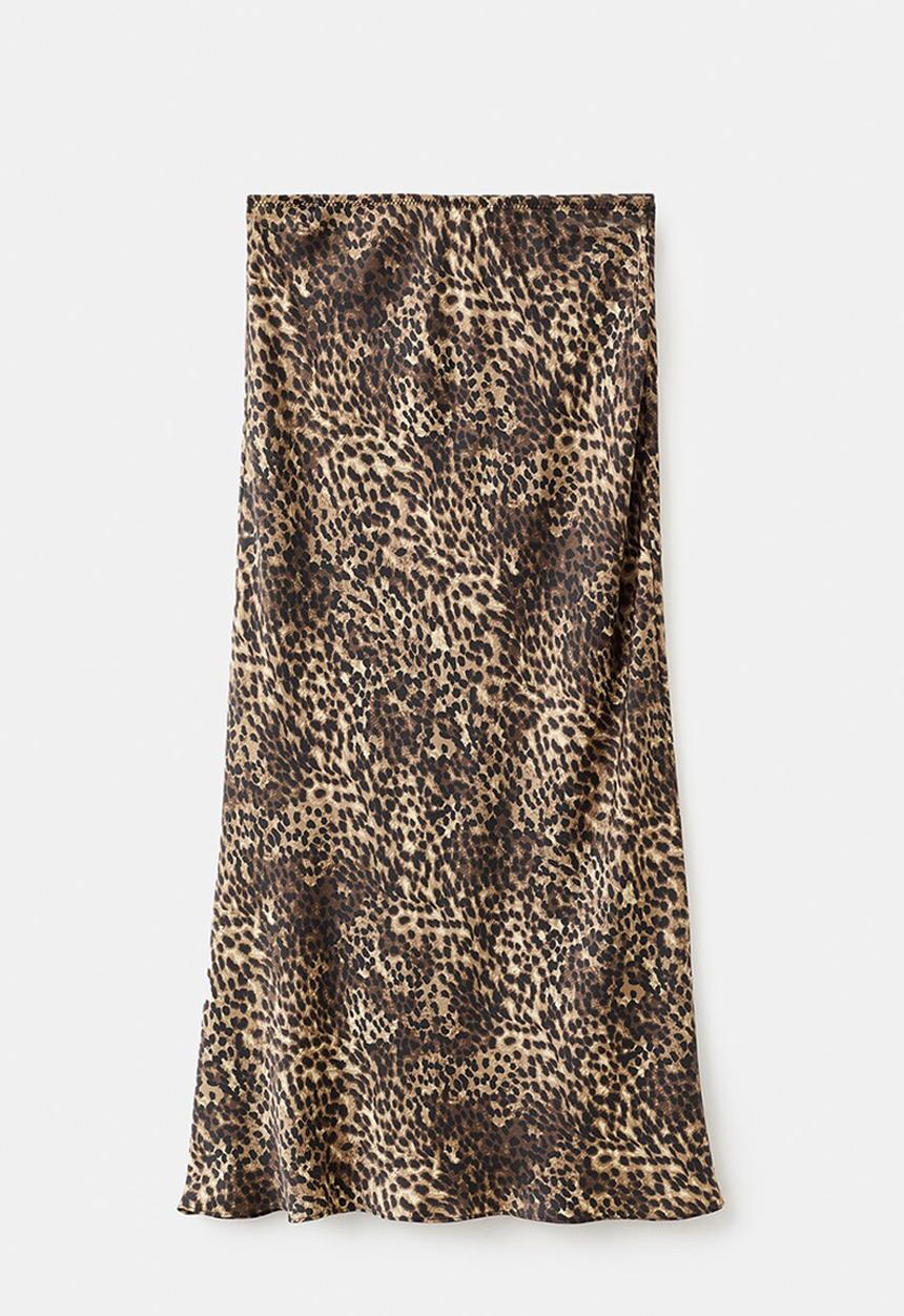 MANGO - Skirt piedra - brown