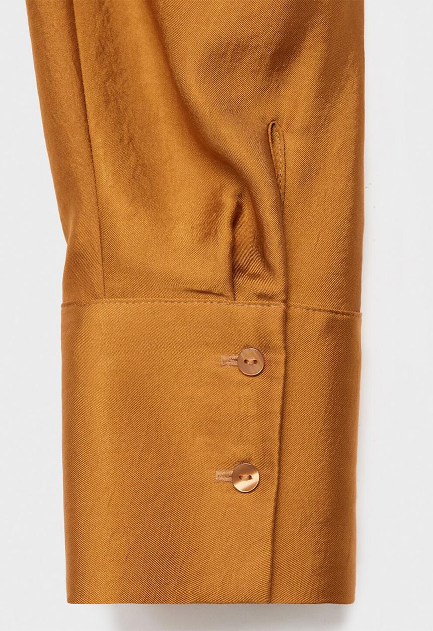 MANGO - Shirt mara - medium yellow