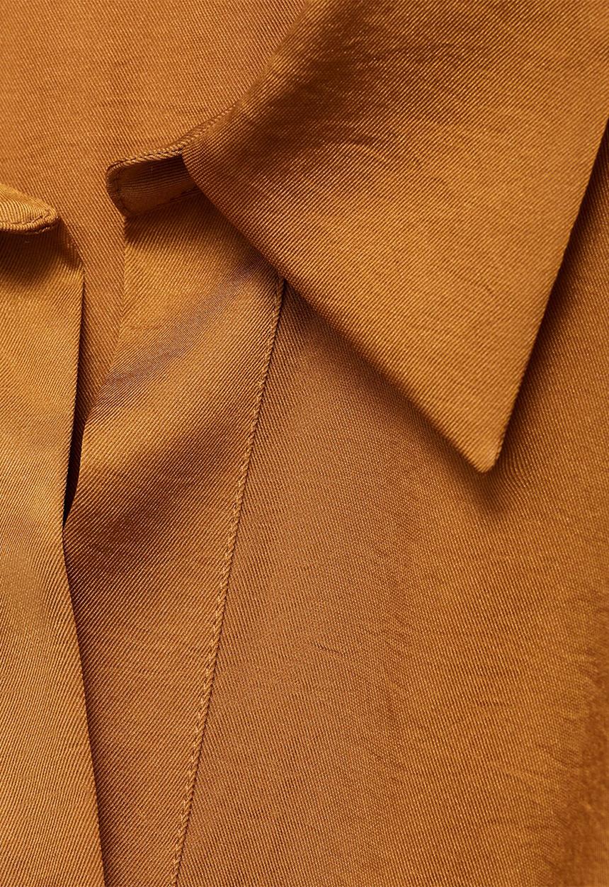 MANGO - Shirt mara - medium yellow