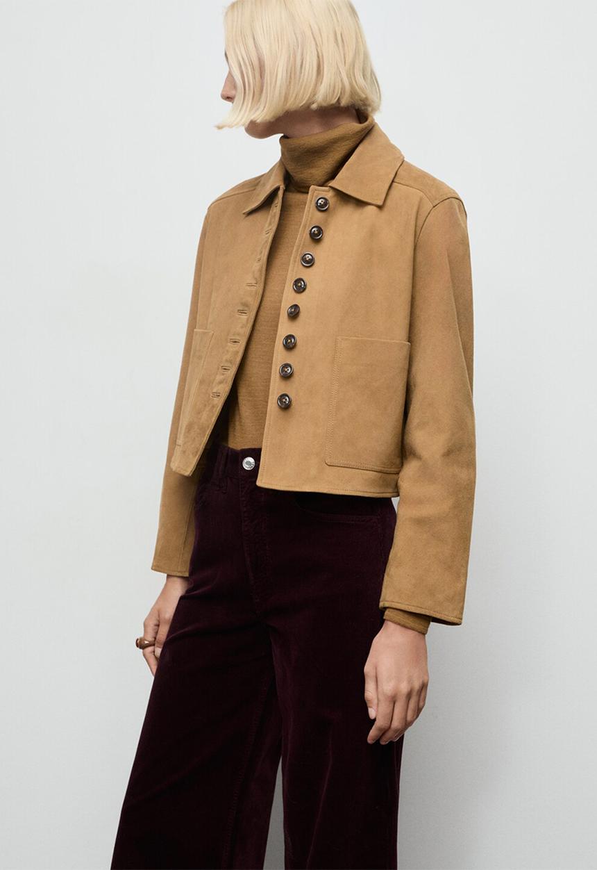 MANGO - Jeans carmenp - dark red