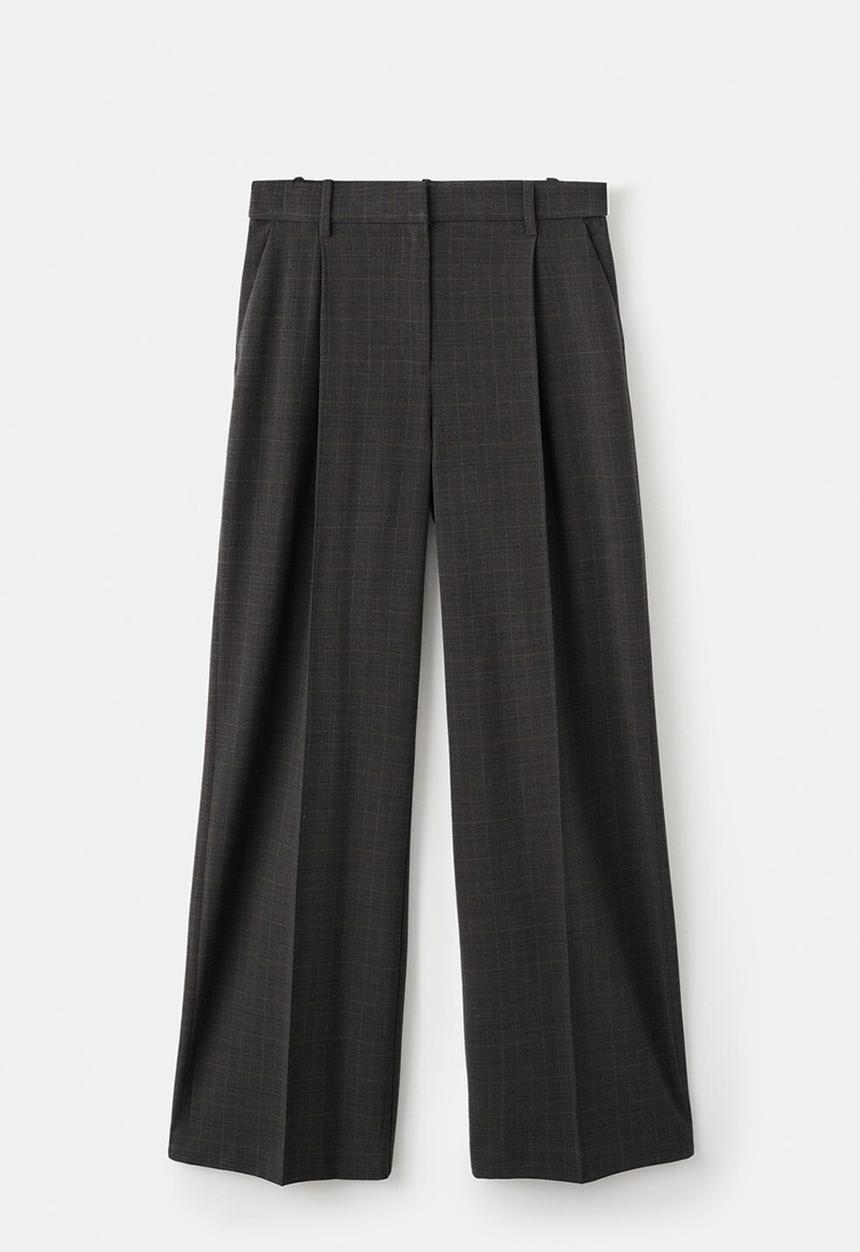 MANGO - Trousers stuard - brown
