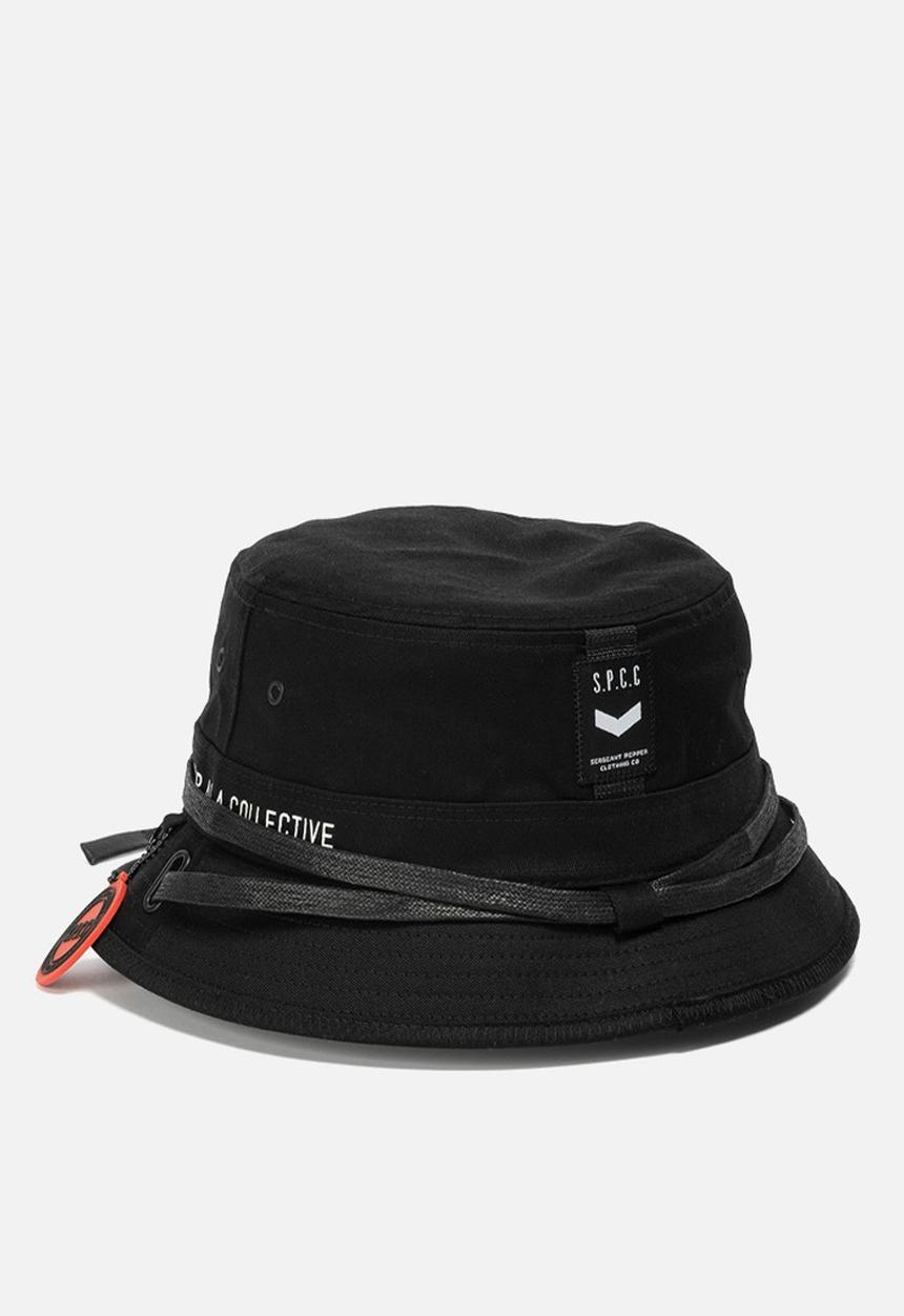 S.P.C.C - Surge Atlas Bucket Hat  - Black