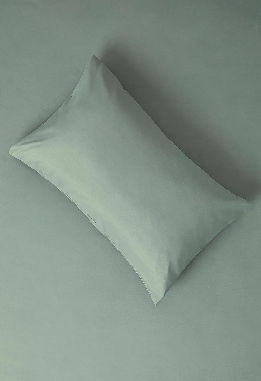 Sixth Floor - Recycled Microfibre Standard Pillowcase Set - Pistachio