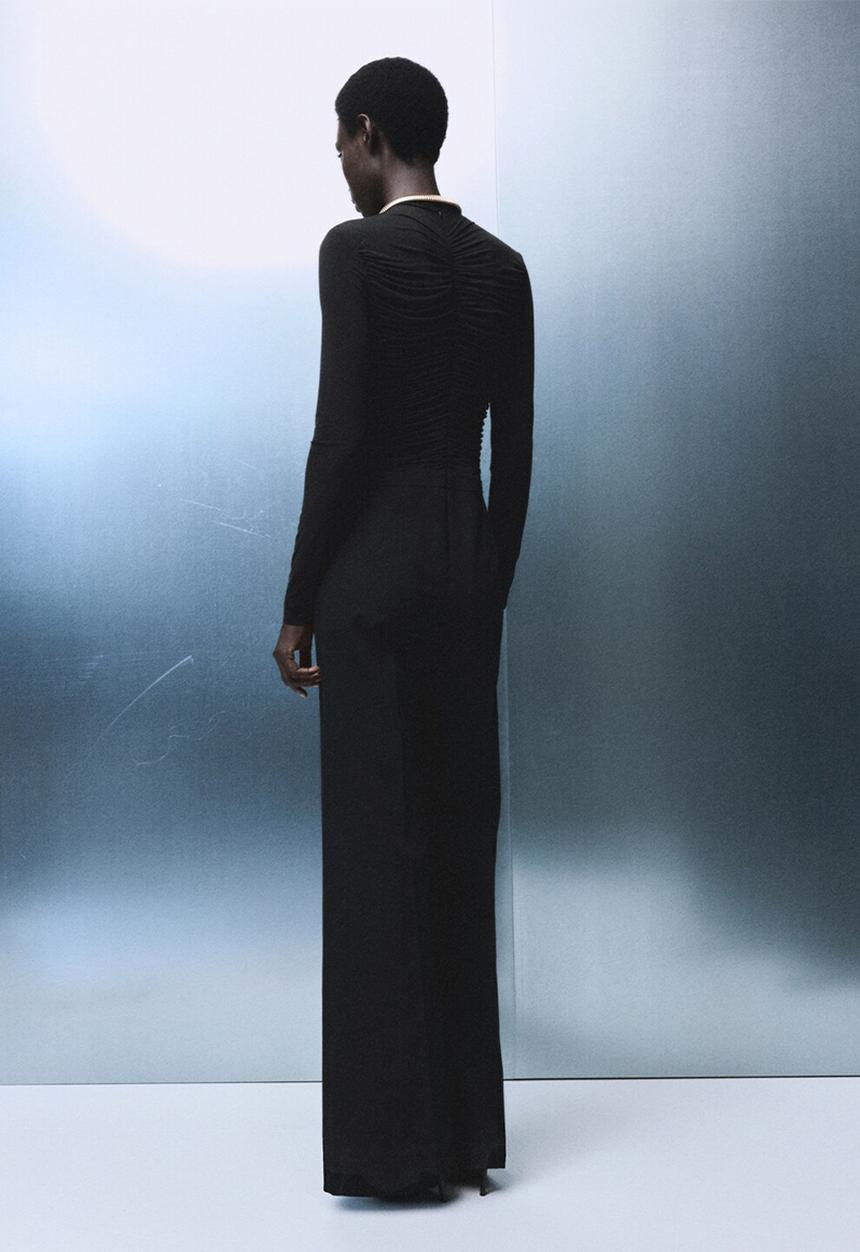 MANGO - Jumpsuit fatima - black