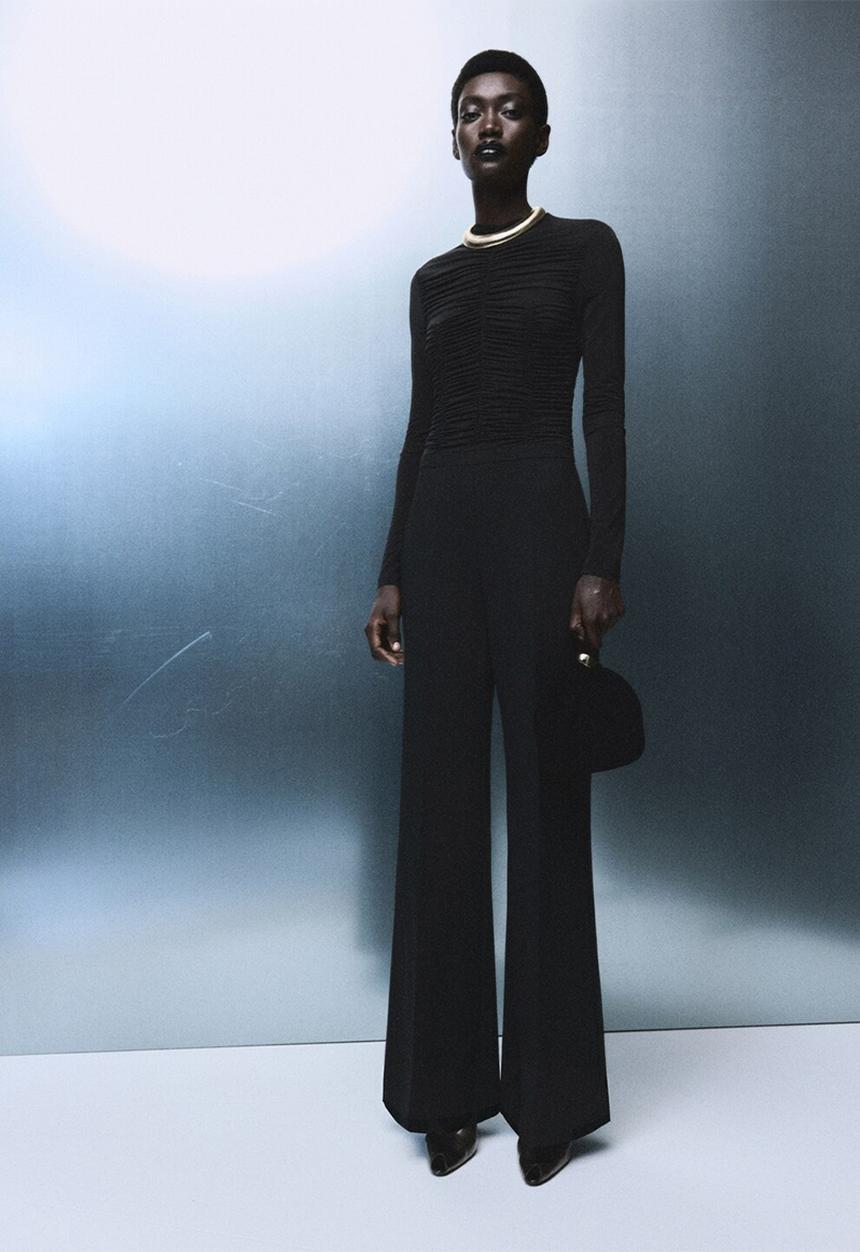 MANGO - Jumpsuit fatima - black