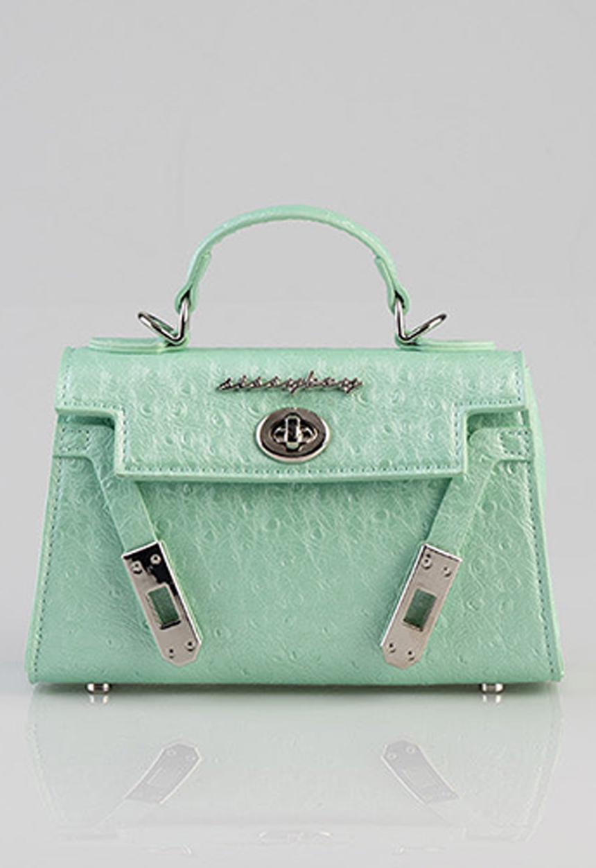 SISSY BOY - Carly extra mini crossbody bag - mint green