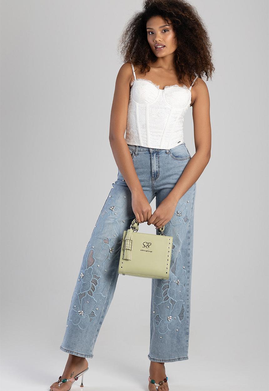 SISSY BOY - Jane tote bag - green