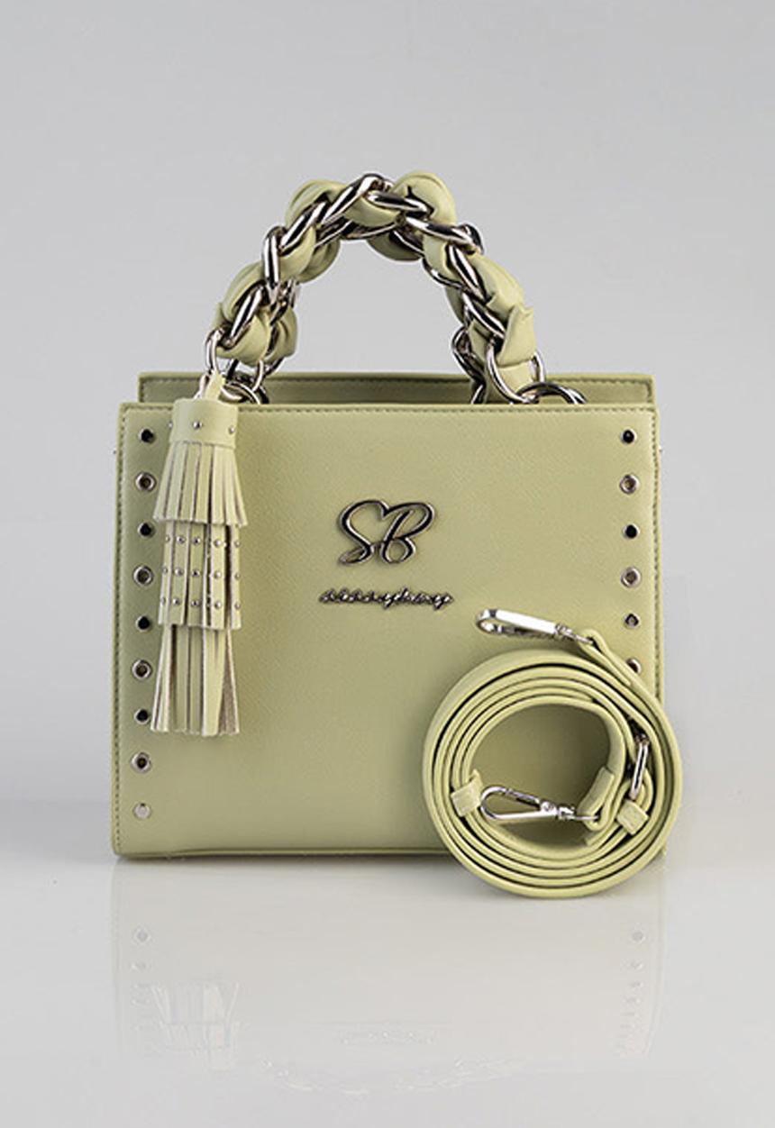 SISSY BOY - Jane tote bag - green