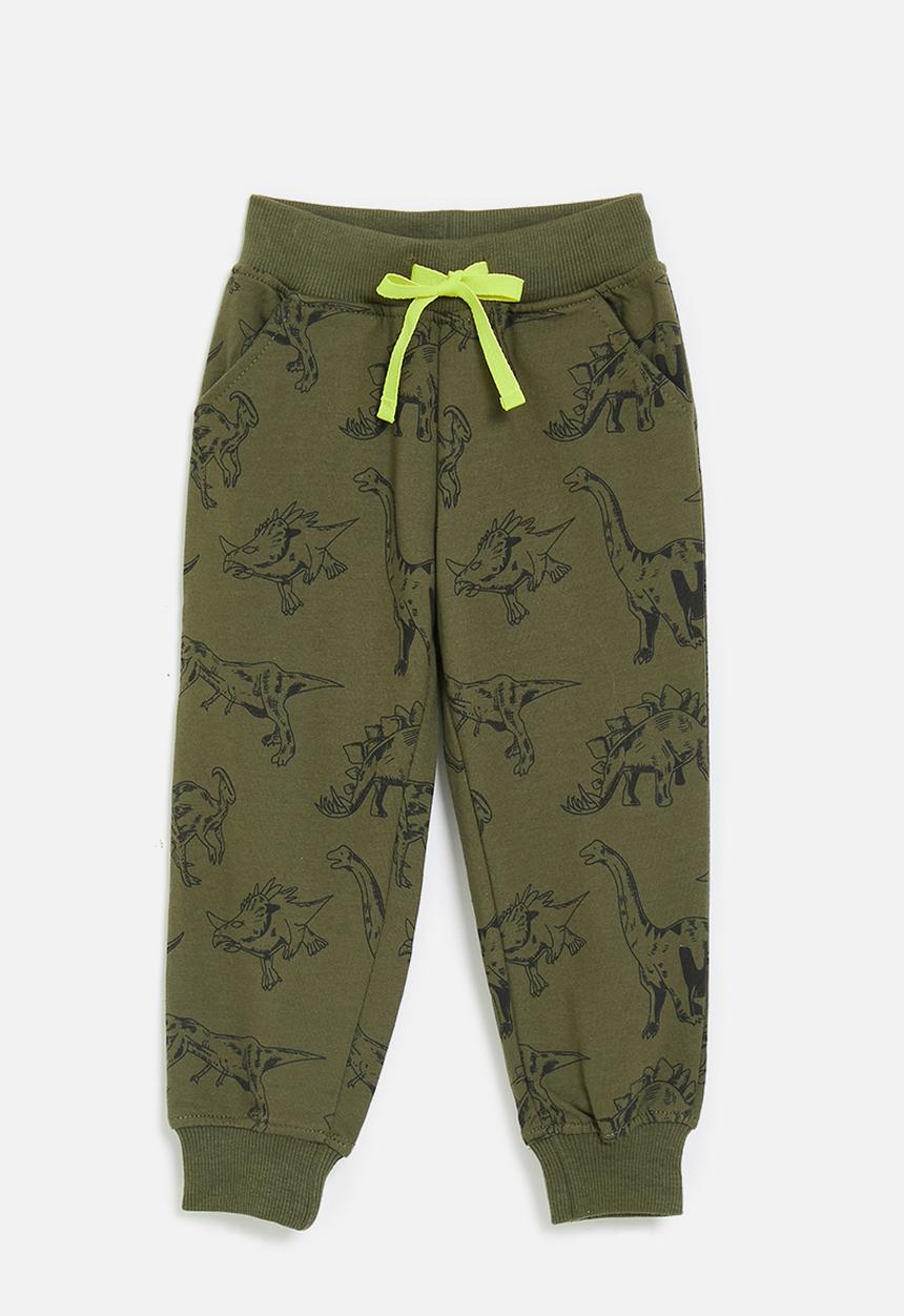 Pop Candy - Joggers - hunter green/dinos