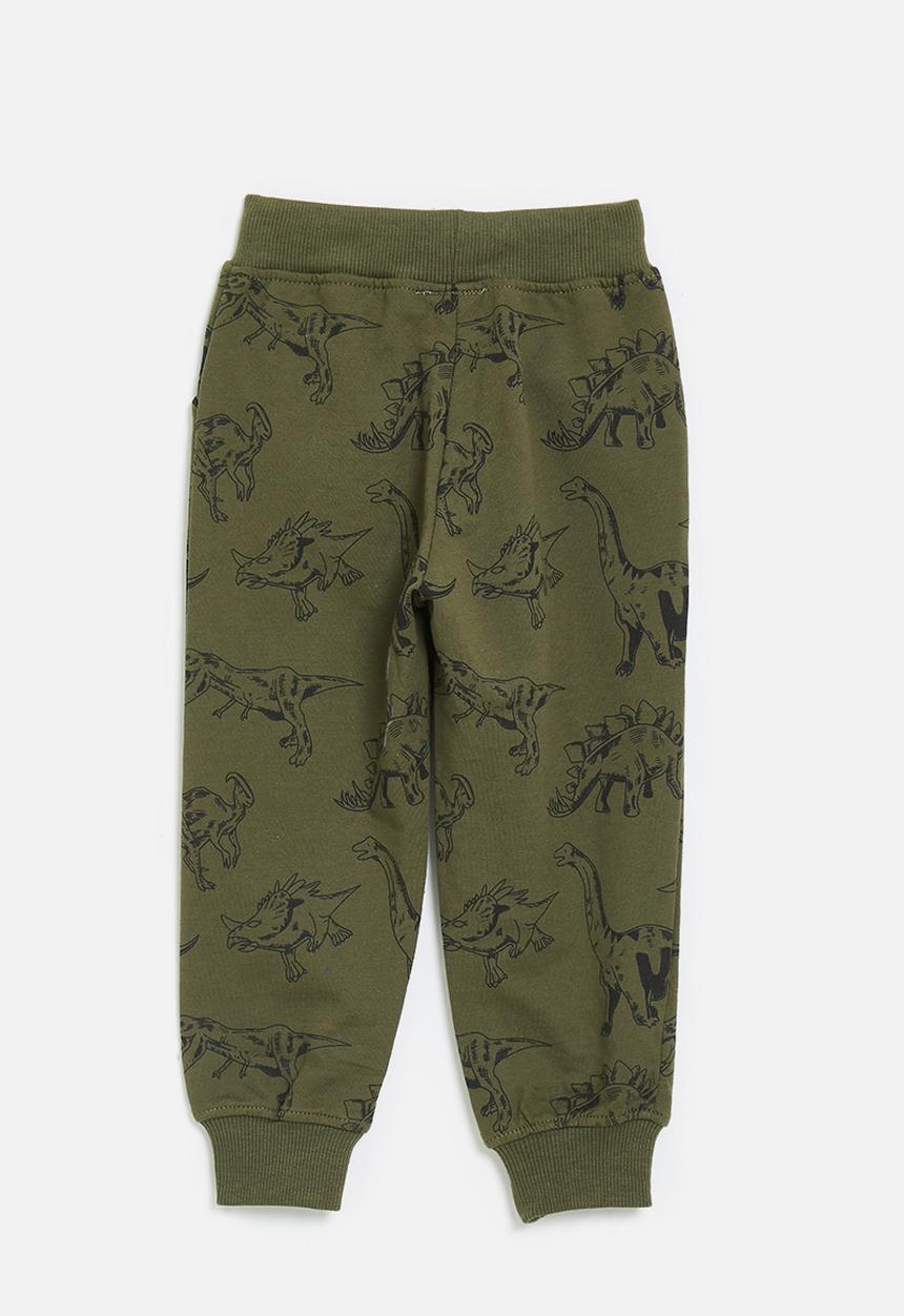 Pop Candy - Joggers - hunter green/dinos