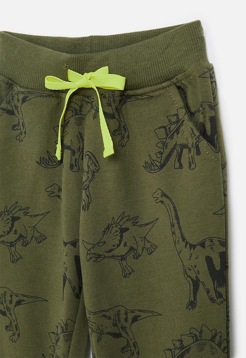 Pop Candy - Joggers - hunter green/dinos