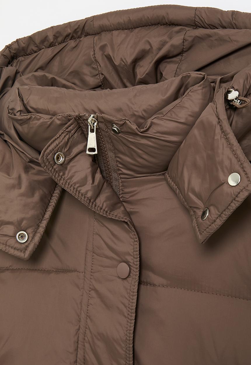 Pop Candy - Puffer jacket - dark taupe