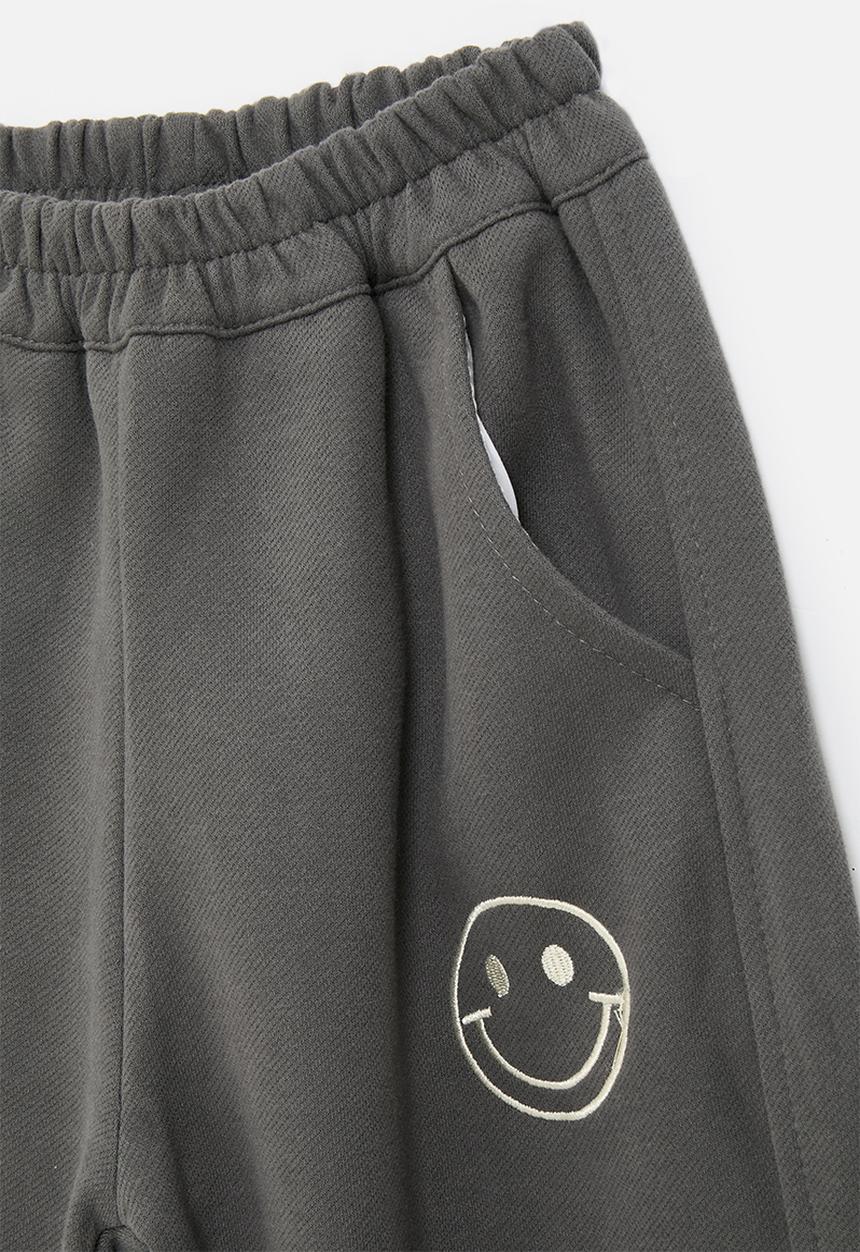 Pop Candy - Cuffed jogger pants - charcoal grey