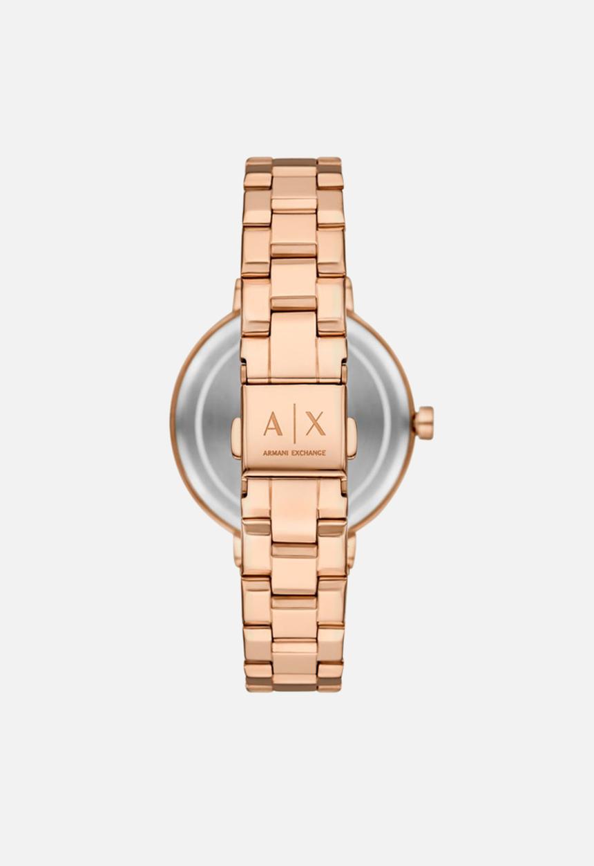 Armani Exchange - Armani Exchange Two-Hand Watch - Rose-Gold