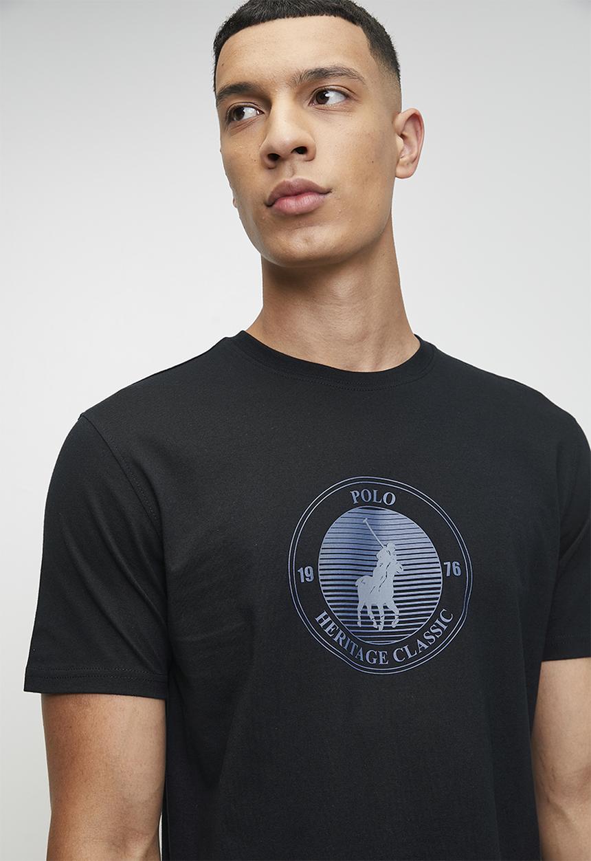 POLO - BEN HD Print Ss T-Shirt - Navy