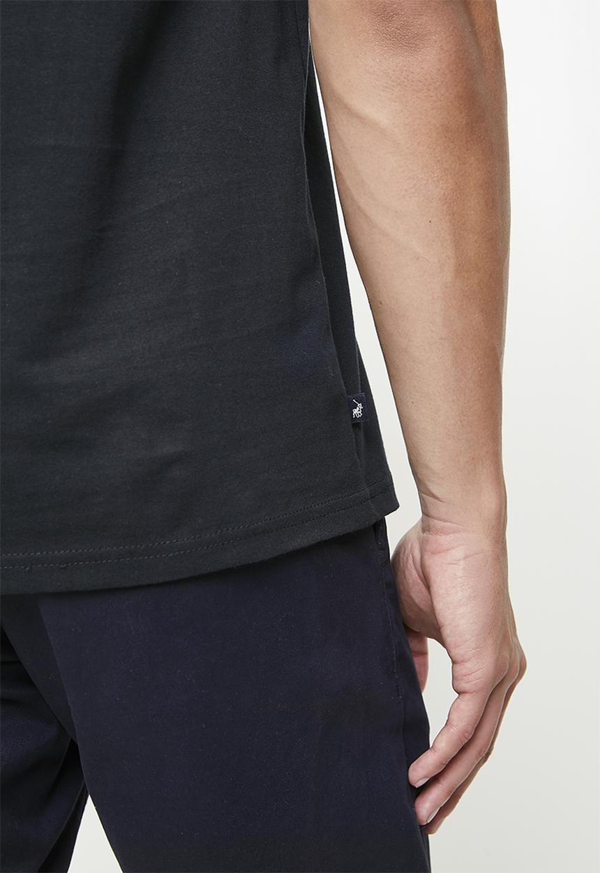 POLO - BEN HD Print Ss T-Shirt - Navy