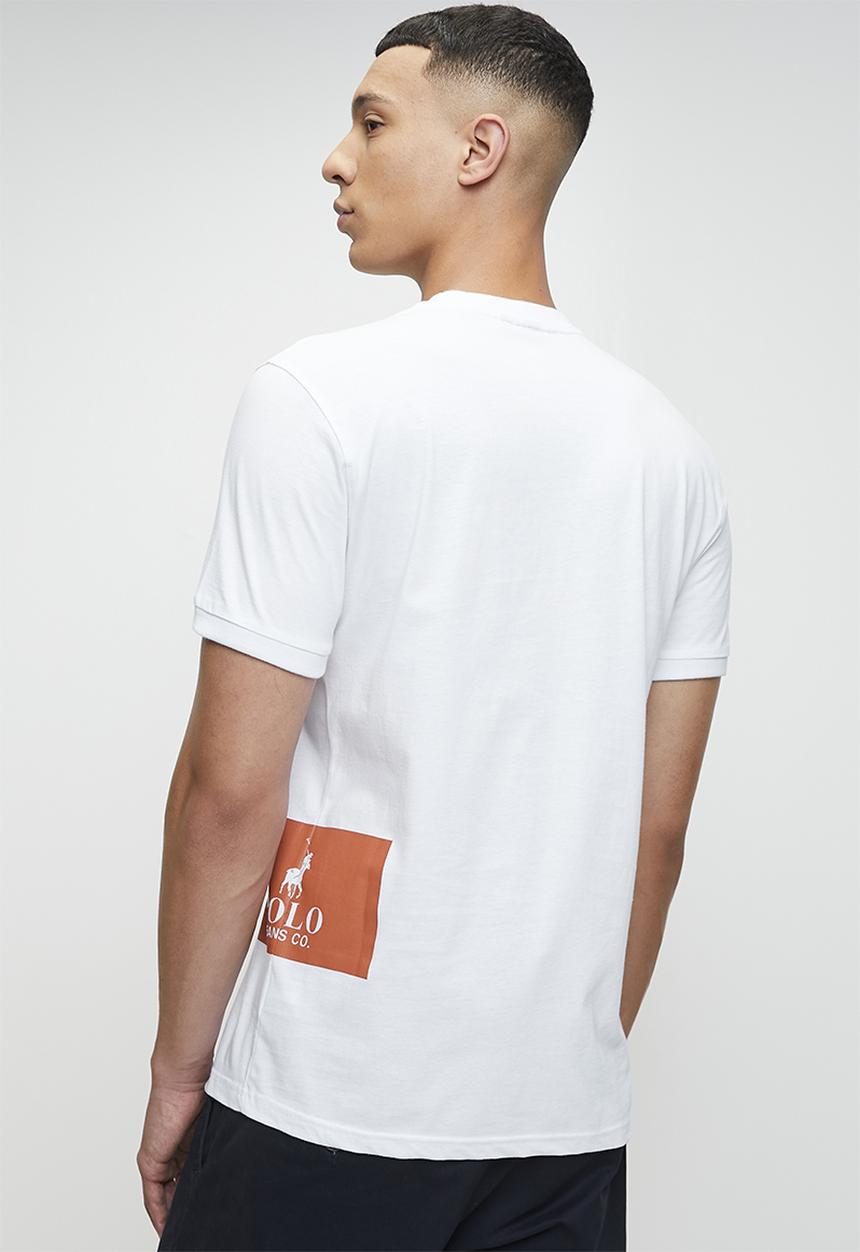 POLO - SIYABONGA PJC Ss Side Logo Tee - White