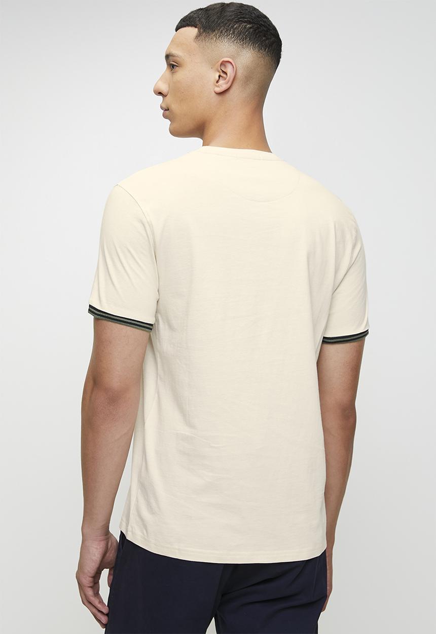 POLO - DALTON Crew Neck Cuffed Ss T-Shirt - Neutral