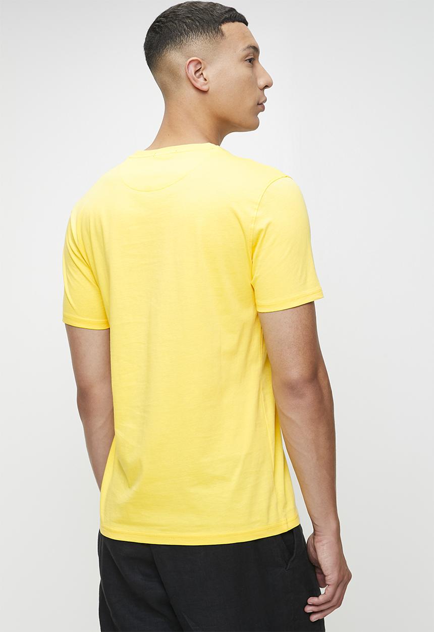 POLO - JENSON  SPORT SS TEE - YELLOW