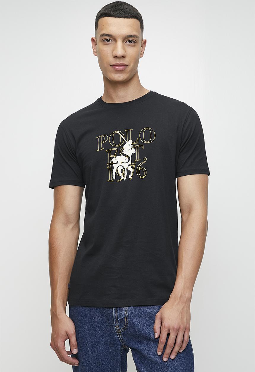 POLO - BROCK Logo Print Ss T-Shirt - Black