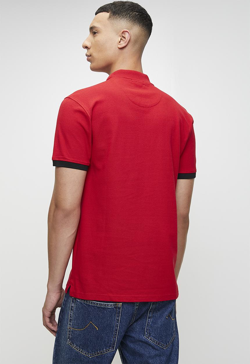 POLO - ELVIN HD Logo Ss Golfer - Red