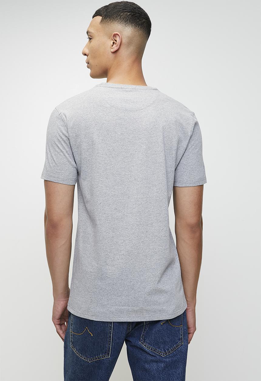 POLO - JENSON Sport Ss Tee - Grey Melange