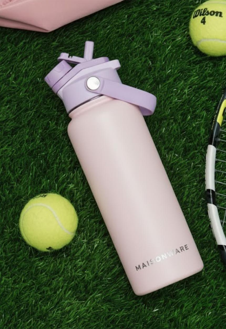 Maisonware - Dual sip water bottle - Pink