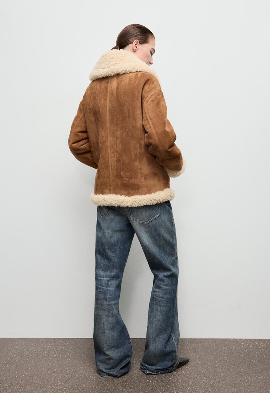 MANGO - Jacket adriana - brown