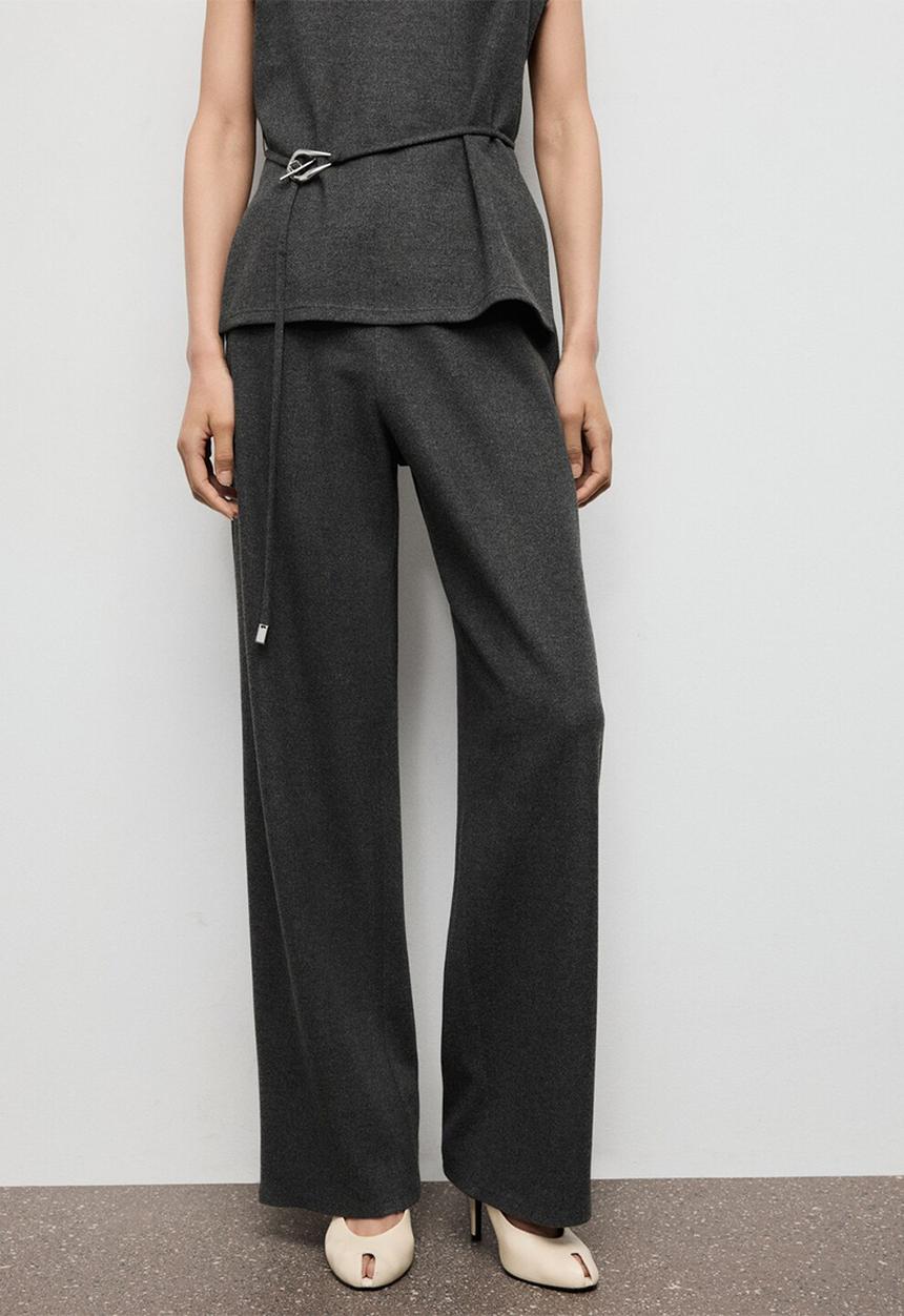 MANGO - Trousers ancona - medium gray
