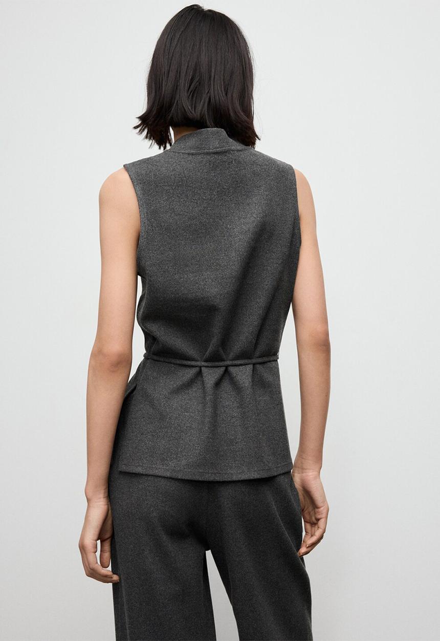 MANGO - Trousers ancona - medium gray
