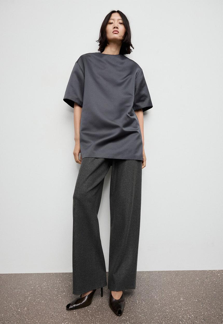 MANGO - Trousers ancona - medium gray